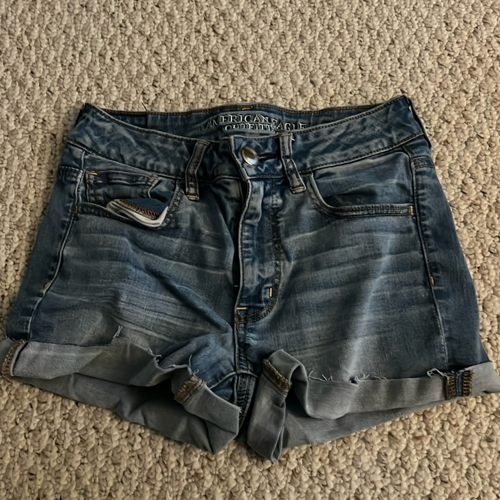 American Eagle Jean Shorts Size 4